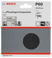 Bosch Accessoires 10 Schuurbladen 125 F355, Best for Coatings+Composites , K60 - 2608606755 - thumbnail