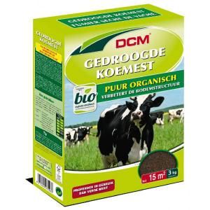 DCM gedroogde koemestkorrels 3 kg