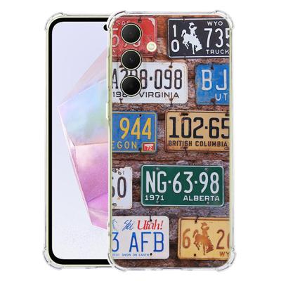 Samsung Galaxy A56 Hoesje - Kentekenplaten TPU Antishock