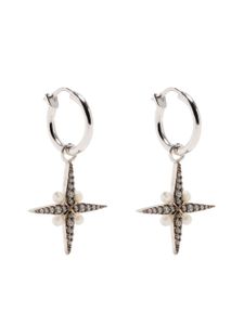 Missoma x Harris Reed boucles d'oreilles North Star - Argent