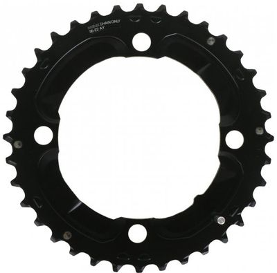 Shimano kettingblad deore 10v 36t y1rp98070 m617 zwart