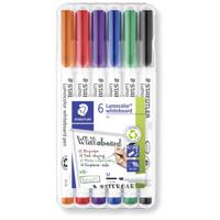 Staedtler Lumocolor 301 WP6 Whiteboardmarker Willekeurige kleur (geen keuze mogelijk) 1 stuk(s) - thumbnail