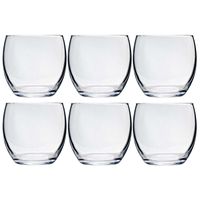 6x Tumbler waterglazen 340 ml