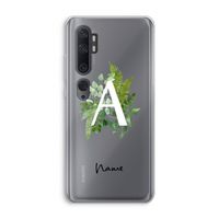 Green Brush: Xiaomi Mi Note 10 Pro Transparant Hoesje