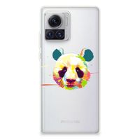Motorola Moto X30 Pro Telefoonhoesje met Naam Panda Color - thumbnail