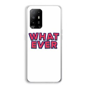 Whatever: Oppo A95 5G Transparant Hoesje