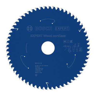 Bosch Accessoires EXPERT Wood cordless Cirkelzaagblad | 190 x 1,5/1 x 30 mm | T60 - 2608902158
