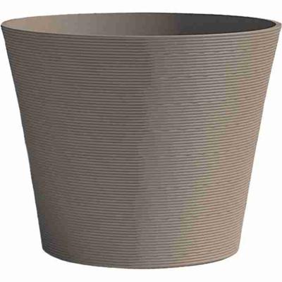 Bloempot - GARDEN ID - Green Care Sense Taupe - 30 x 27 cm - 10 jaar garantie - 100% gerecycled - UV- en vorstbestendig