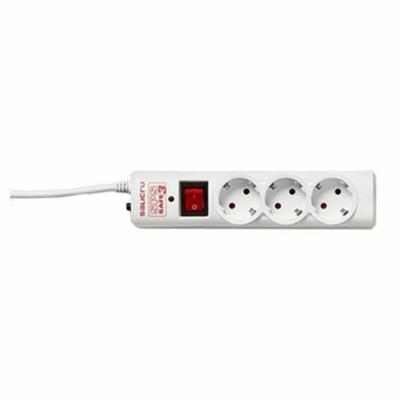 3-voudige Schuko Stekkerdoos met Schakelaar Salicru SPS SAFE 3 (1,5 m) 3-voudige Schuko Stekkerdoos met Schakelaar Salicru SPS SAFE 3 (1,5 m)