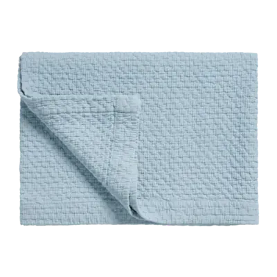 Vandyck Vandyck Pure 82 G.Dyed bedsprei 180x260 Dusty Blue