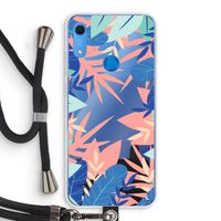 Tropisch: Huawei Y6s Transparant Hoesje met koord