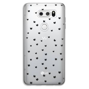 Kleine kattenkopjes: LG V30 Transparant Hoesje