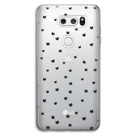 Kleine kattenkopjes: LG V30 Transparant Hoesje