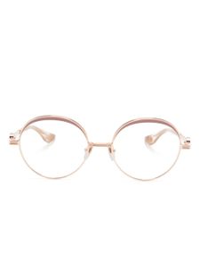 Dita Eyewear lunettes de vue Goolah à monture ronde - Métallisé