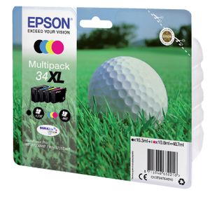 Epson Golf ball Multipack 4-colours 34XL DURABrite Ultra Ink