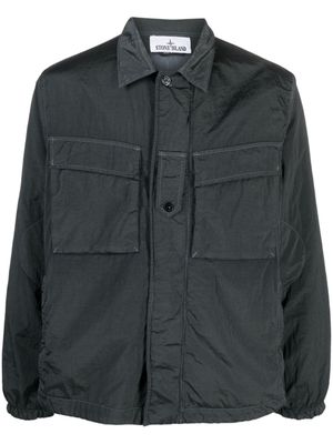 Stone Island surchemise à coupe légère - Gris