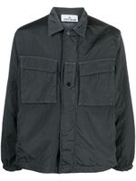 Stone Island surchemise à coupe légère - Gris Stone Island surchemise à coupe légère - Gris