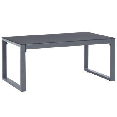 Salontafel 90x50x40 cm aluminium