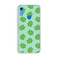 Groene blaadjes: Huawei Y6s Transparant Hoesje