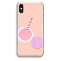 Donut: iPhone XS Max Transparant Hoesje