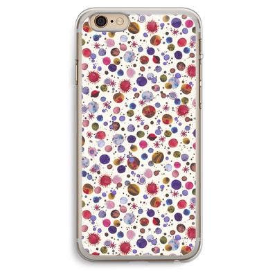 Planets Space: iPhone 6 Plus / 6S Plus Transparant Hoesje