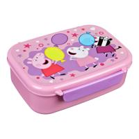 Undercover Peppa pig lunchbox met snackbakje