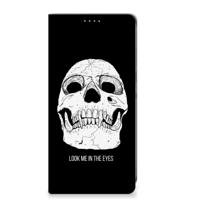 Mobiel BookCase Samsung Galaxy S24 Plus Skull Eyes