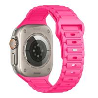Apple Watch Bandje Raveo - Siliconen - Roze - 44, 45, 46 & 49mm Apple Watch Bandje Raveo - Siliconen - Roze - 44, 45, 46 & 49mm