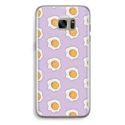 Bacon to my eggs #1: Samsung Galaxy S7 Edge Transparant Hoesje