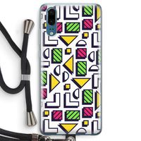 8-bit N°4: Huawei P20 Transparant Hoesje met koord