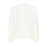 Kaffe - Wit | unisex | Blouse | Wit | 40 | regular | Kamst mode