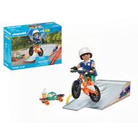 PLAYMOBIL My Life skateboard met helling 71798