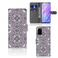 Samsung Galaxy S20 Plus | Bookcase | Flower Tiles | Portemonnee hoesje
