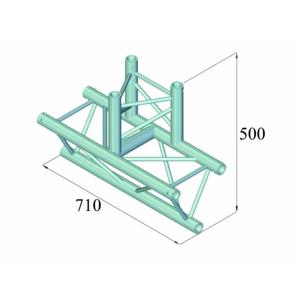 Alutruss 6082AT-38 T-Stuk