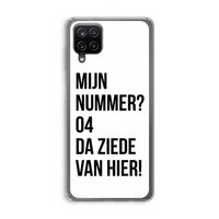 Da ziede van hier: Samsung Galaxy A12 Transparant Hoesje