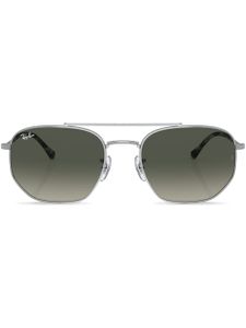 Ray-Ban lunettes de soleil à monture carrée - Argent