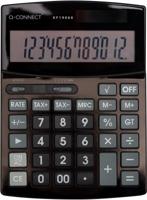 Q-CONNECT bureaurekenmachine KF19066, 12 cijfers, zwart