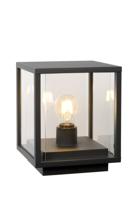 Lucide CLAIRE - Sokkellamp - 1xE27 - IP54 - Antraciet Lucide CLAIRE - Sokkellamp - 1xE27 - IP54 - Antraciet