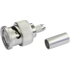 Telegärtner J01002A1288Y J01002A1288Y BNC-connector Stekker, recht 75 Ω 1 stuk(s)