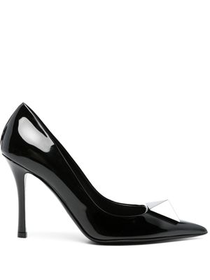 Valentino Garavani escarpins One Stud en cuir - Noir