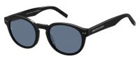 Tommy Hilfiger zonnebril 1713/S unisex cat. 3. zwart/blauw - thumbnail