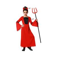 Kostuums voor Kinderen Th3 Party 5254 Rood Demon (2 Onderdelen)