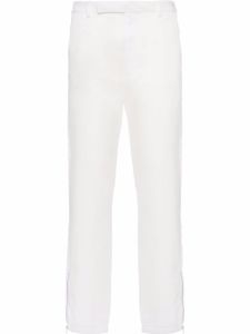 Prada pantalon Re-Nylon droit - Blanc