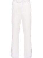 Prada pantalon Re-Nylon droit - Blanc