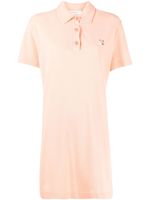 Maison Kitsuné robe-polo à logo brodé - Rose - thumbnail