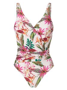 Lygia & Nanny maillot de bain Maisa à fleurs - Blanc