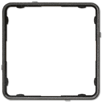 JUNG CDP 81 SWM APPLIC-RAAM CDPLUS ZWART-MET - thumbnail