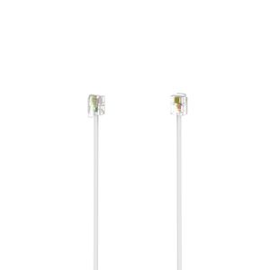 Hama Modulaire Kabel Stekker 6p4c - Stekker 6p4c 6 M Wit