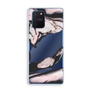 Roze stroom: Samsung Galaxy Note 10 Lite Transparant Hoesje