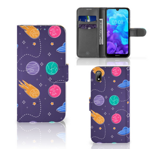 Huawei Y5 (2019) Wallet Case met Pasjes Space